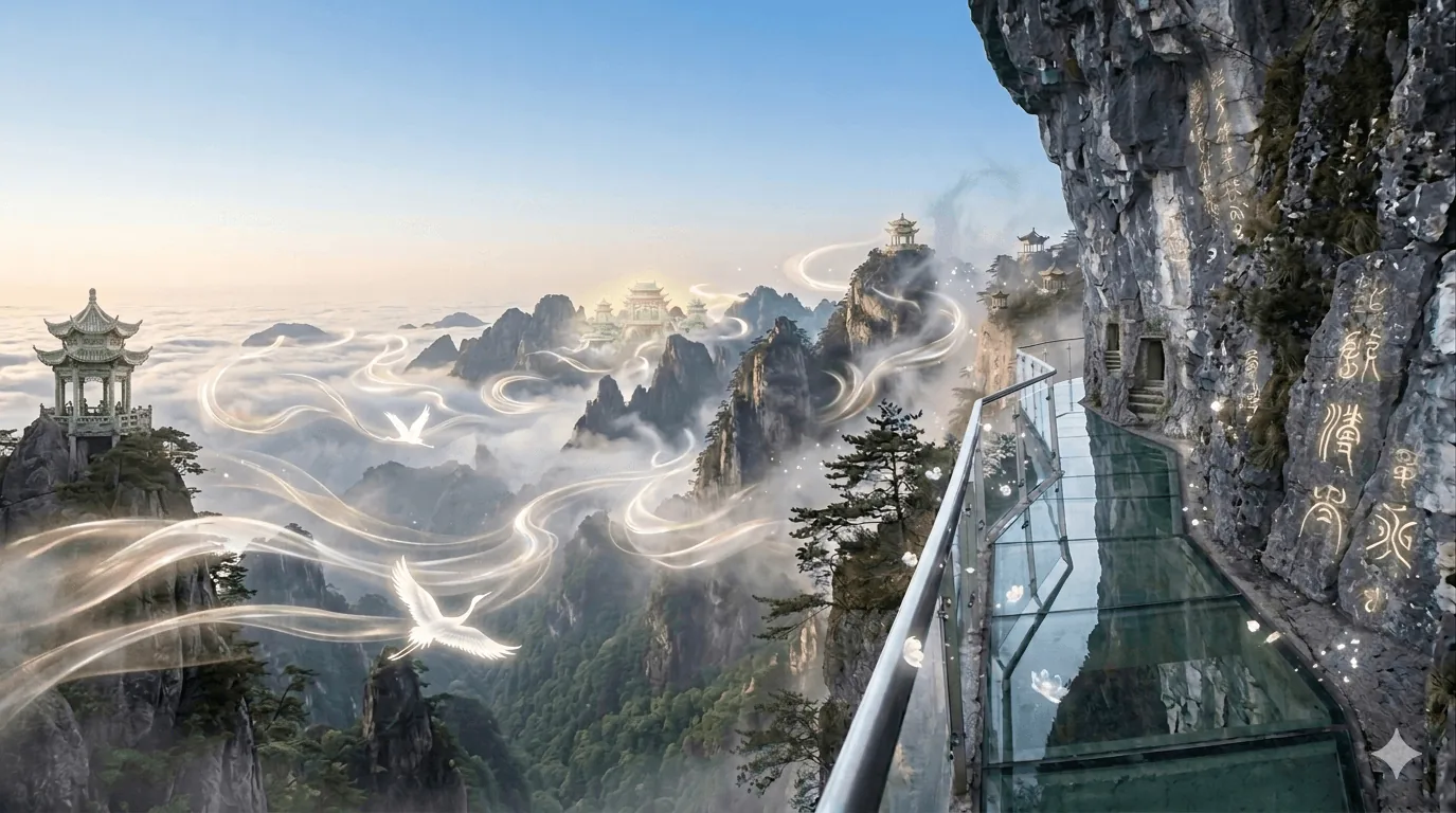天门山玻璃栈道